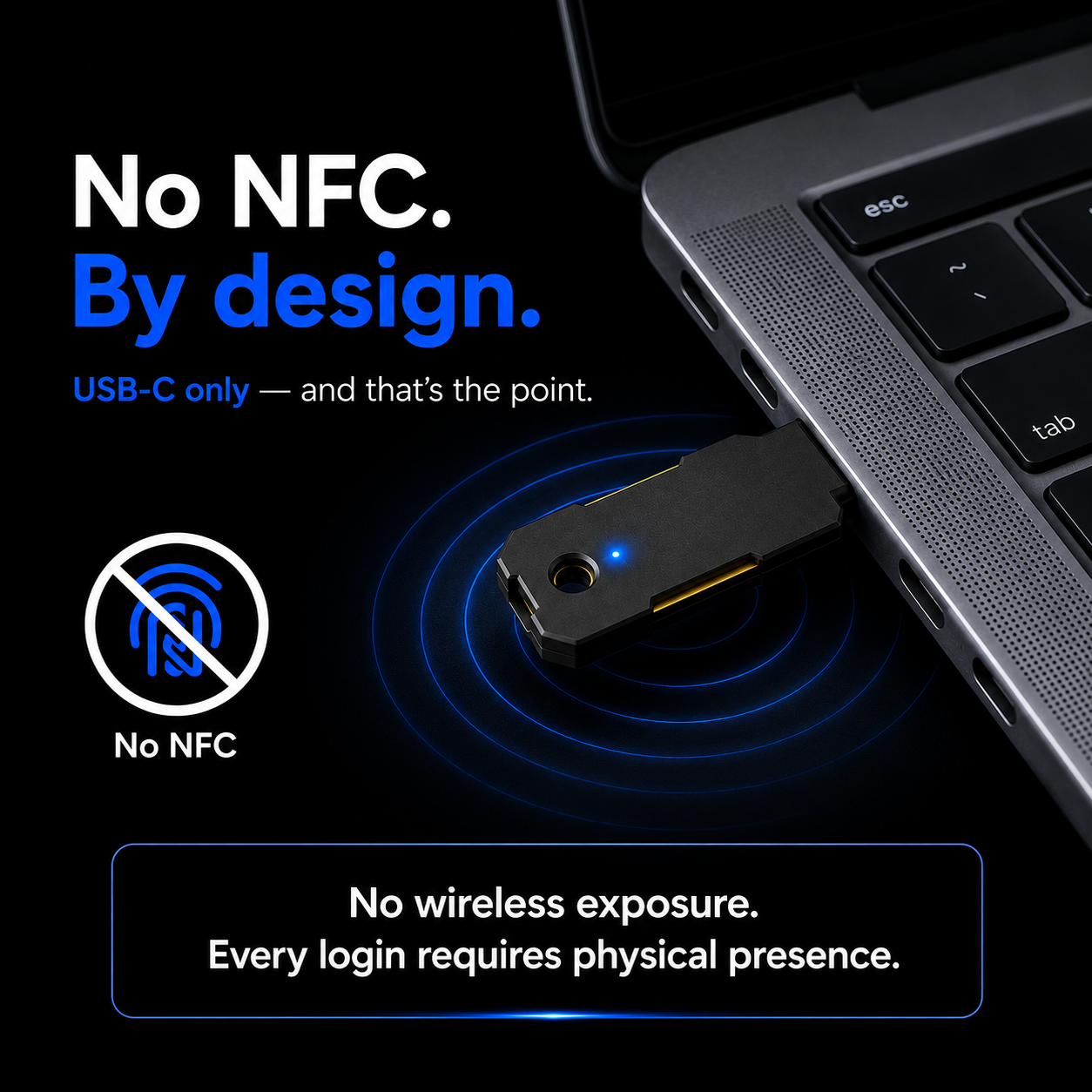 ATLKey FIDO2 USB-C Security Key